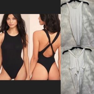 NWOT Free people intimately thong body suit